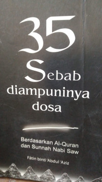 Image of 35 Sebab diampuninya dosa