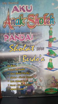 Image of Aku Anak Sholeh Pandai Sholat Dan Berdoa