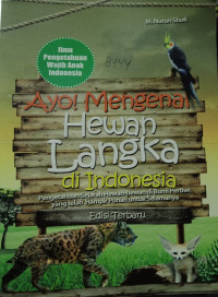 Image of Ayo Mengenal Hewan Langka di Indonesia