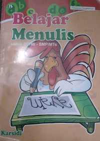 Image of Belajar Menulis