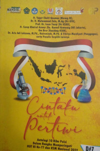 Image of CINTAKU UNTUK PERTIWI