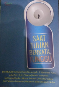 Image of Saat Tuhan Berkata Tunggu